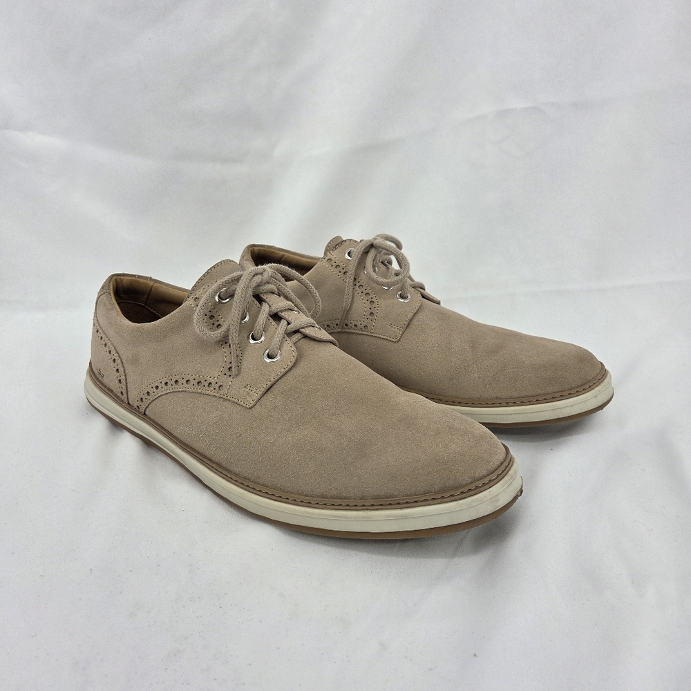 Peter Millar Tan Suede Shoes MS18F15 Men's 10.5
